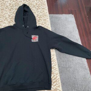 Black rose hoodie